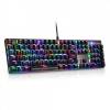 MOTOSPEED CK104 KEYBOARD BLUE SWITCHES SILVER